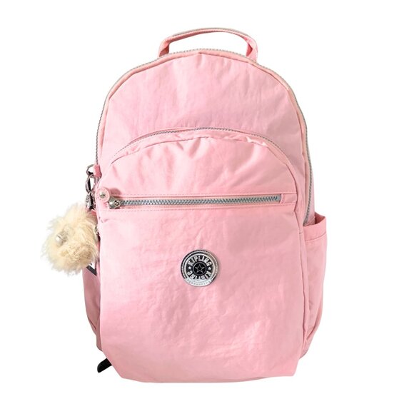 brand new Kipling 45cm 15" backpack Seoul large openside pocket - Picture 1 of 10